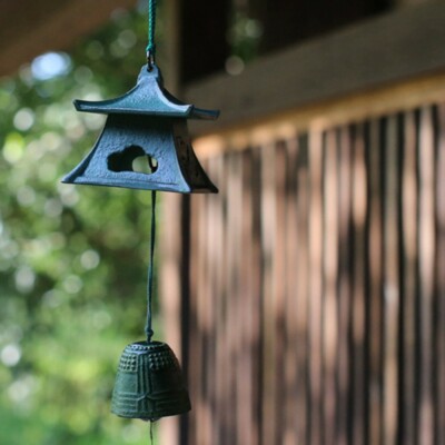 【 yamanii 】 Furin Japanese Wind Bell Chime Takaoka metal craft Bronze