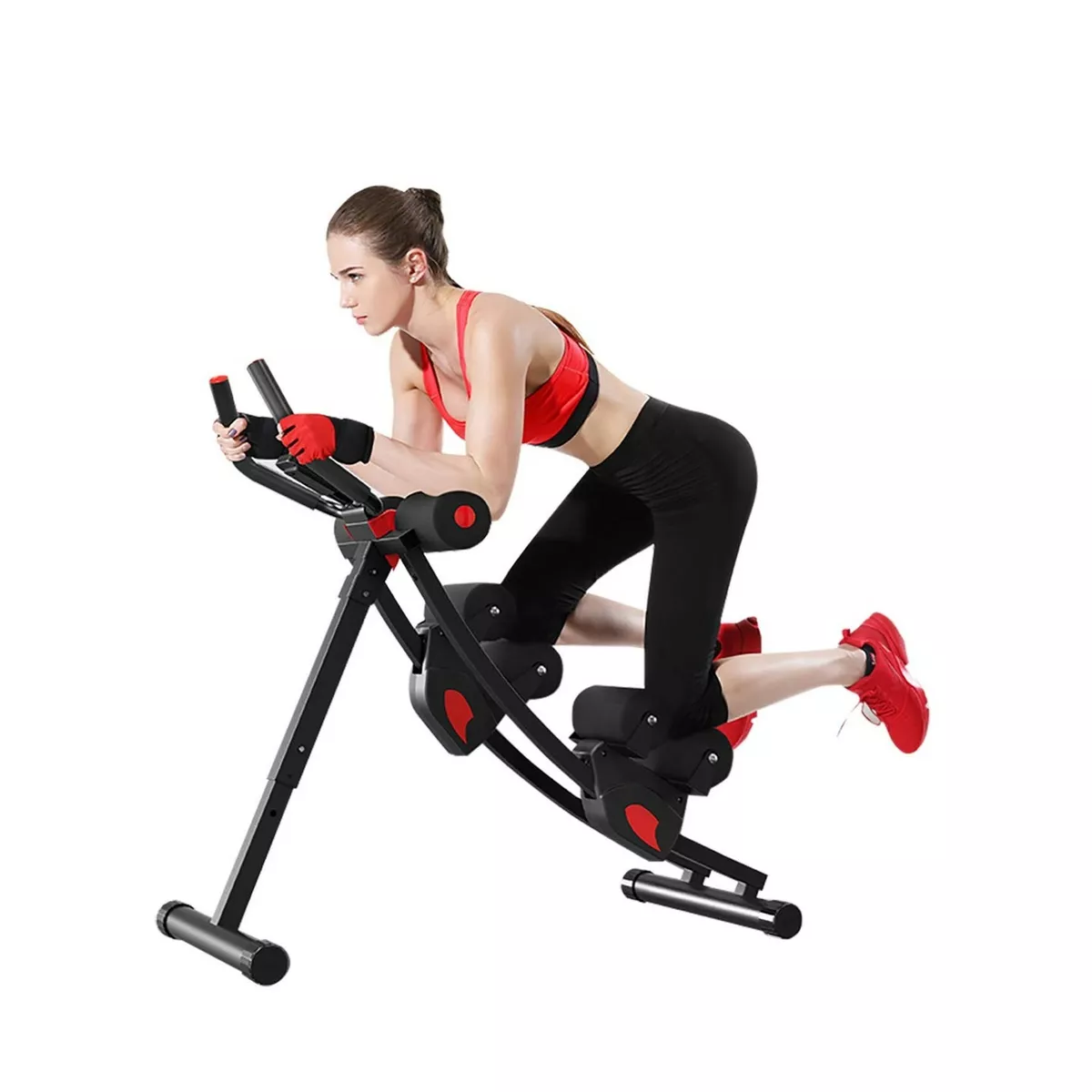 Fitlaya Fitness ab Machine ab Workout Equipment for Home Gym Height Adjusta