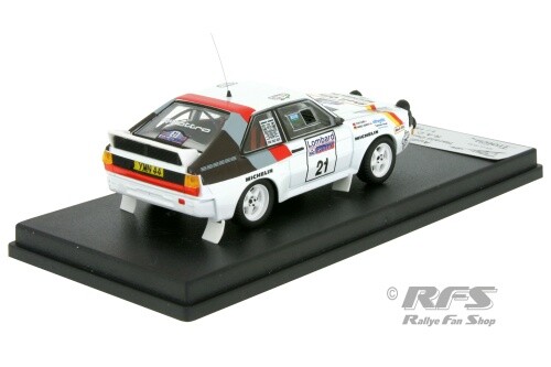 Audi Sport quattro Lombard RAC Rallye Rally 1986 Demuth 1:43 Trofeu - Imagen 2 de 3