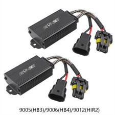 2X HB3 9005 LED Glühlampen Canbus Lastwiderstand LED Scheinwerfer Birnen Decoder