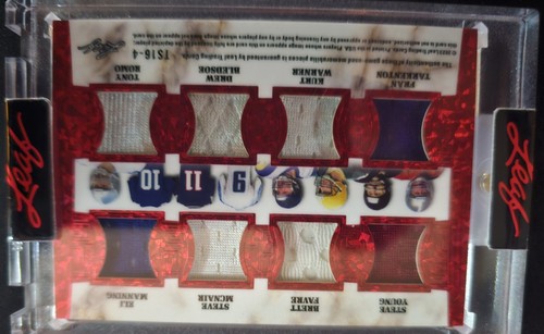 2023 Leaf Superlative 16 Tom Brady Marino Elway Montana Manning Favre Jersey /20 - Picture 2 of 2