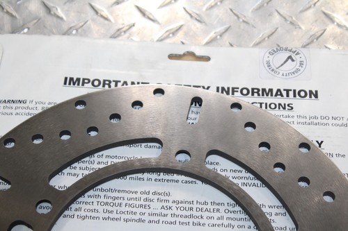 2011 TRIUMPH SPEEDMASTER EBCREAR ROTOR BACK BRAKE DISC - Picture 10 of 12