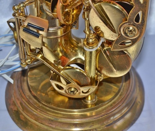 Unique Steampunk Electric Saxophone Table Lamp Conversion - Picture 12 of 20