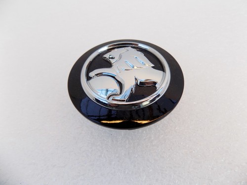 GENUINE OEM VAUXHALL ALLOY WHEEL CENTRE CAP TRIM HUB COVER 59mm BLACK - Picture 3 of 4