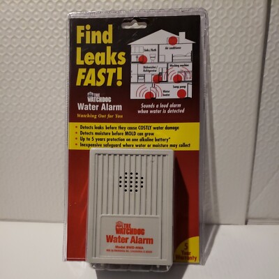 The Watchdog Water Alarm  Early Warning Leak Detector BRAND NEW - Fast Shipping!