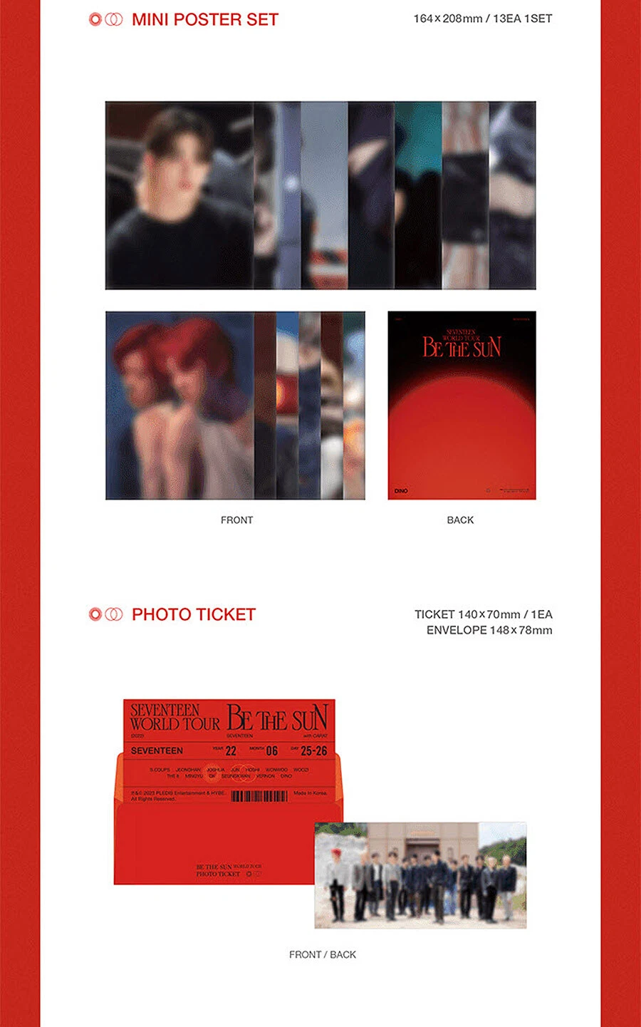 SEVENTEEN WORLD TOUR [BE THE SUN] SEOUL [DVD/DIGITAL CODE