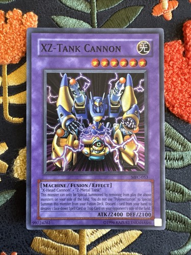 Yugioh! XZ-Tank Cannon MFC-053 Super Rare 1st Edition - 第 3/4 張圖片