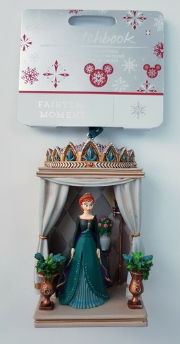Disney Store Anna Frozen 2 Xmas Tree Ornament Decoration Royal Queen Coronation - Picture 2 of 8