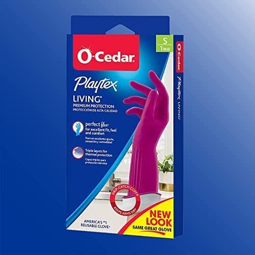 Playtex Living Reuseable Rubber Cleaning Gloves Small 3 Pairs Premium Protect... - Picture 1 of 1