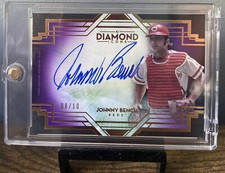 2021 Topps Diamond Icons Johnny Bench Auto /10