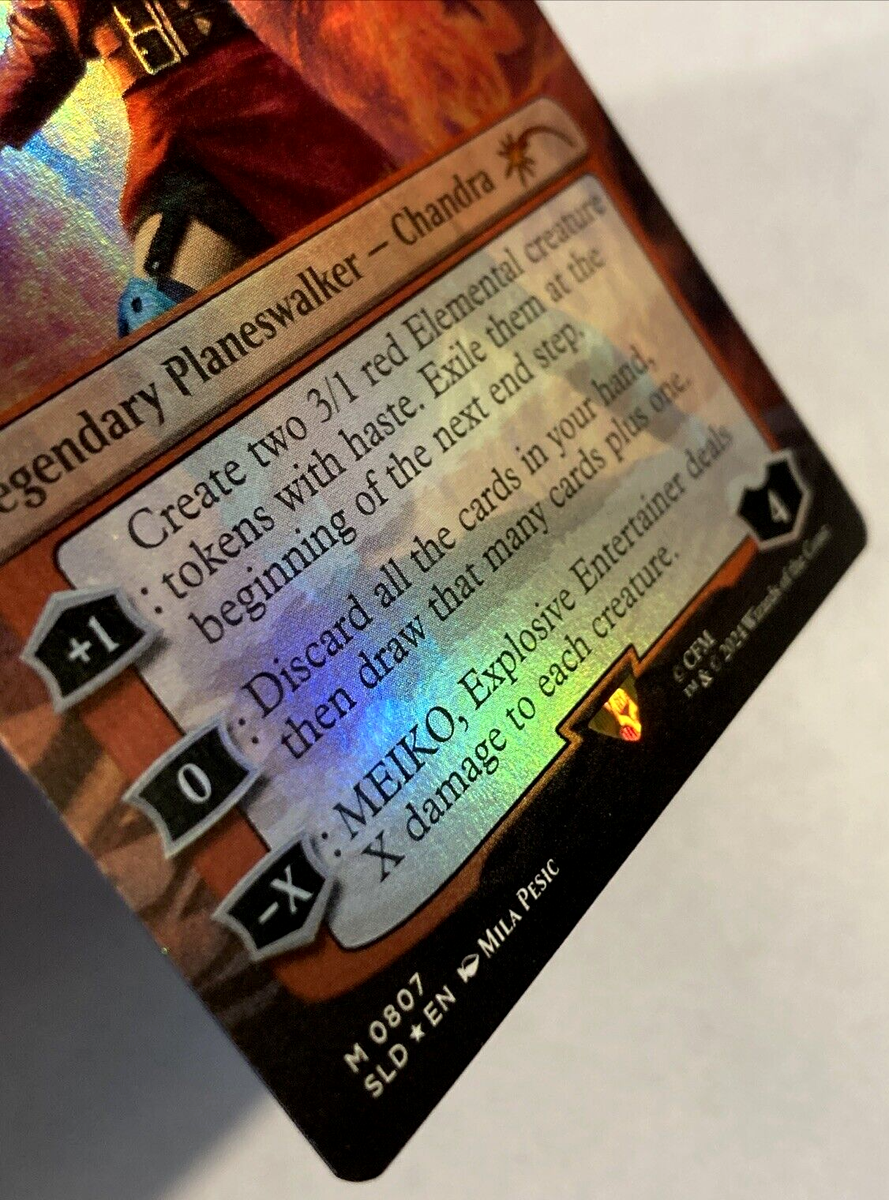 MTG MEIKO, Explosive Entertainer - Chandra, Flamecaller FOIL