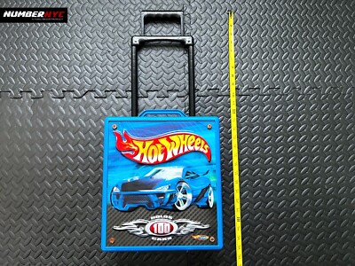 Theo Klein 2408 Hot Wheels Valise-Vitrine de Collection, Espace pour 54 Voitures, Logo Hot