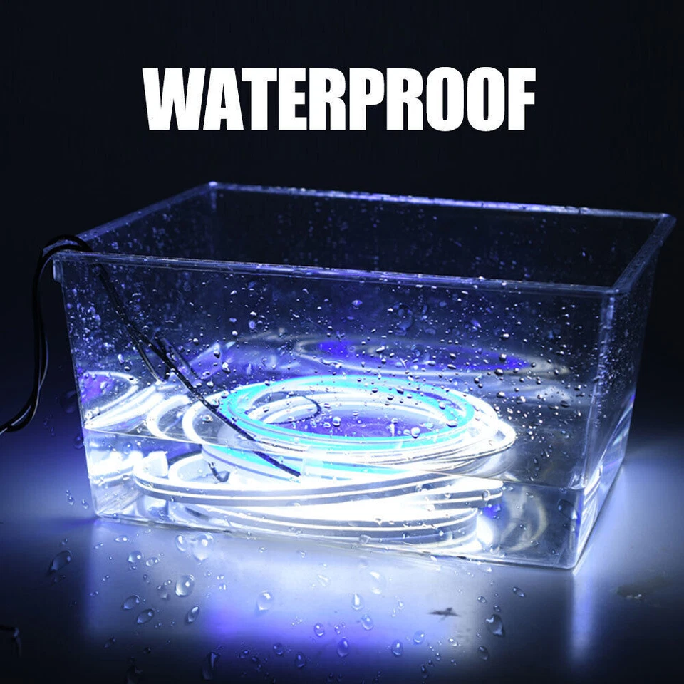 Универсальная 120 см белая гибкая автомобильная лента для дневного бега lED аксессуары - Изображение 3 из 4