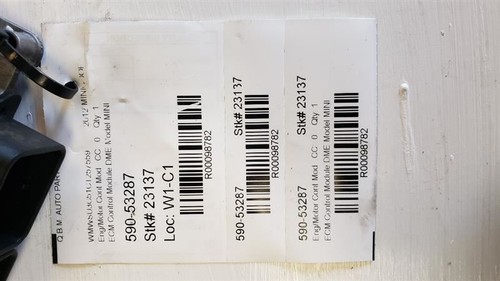 11 12 MINI COOPER ECM Control Module DME Model MINI - Picture 5 of 12