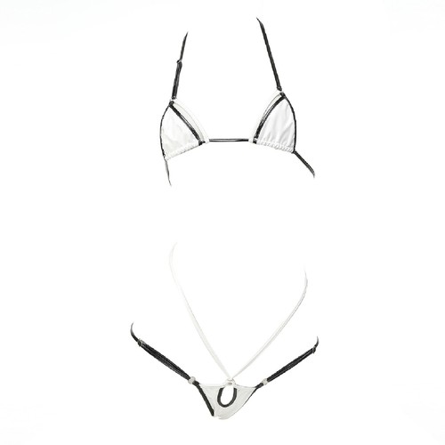 Women Lingerie Swimwear Micro Mini Bikini Briefs G-string Thong Bra Underwear - Picture 34 of 41