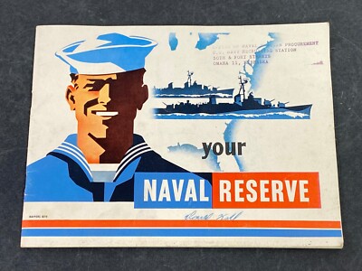 1956 US Navy Recruiting Brochure Booklet | eBay
