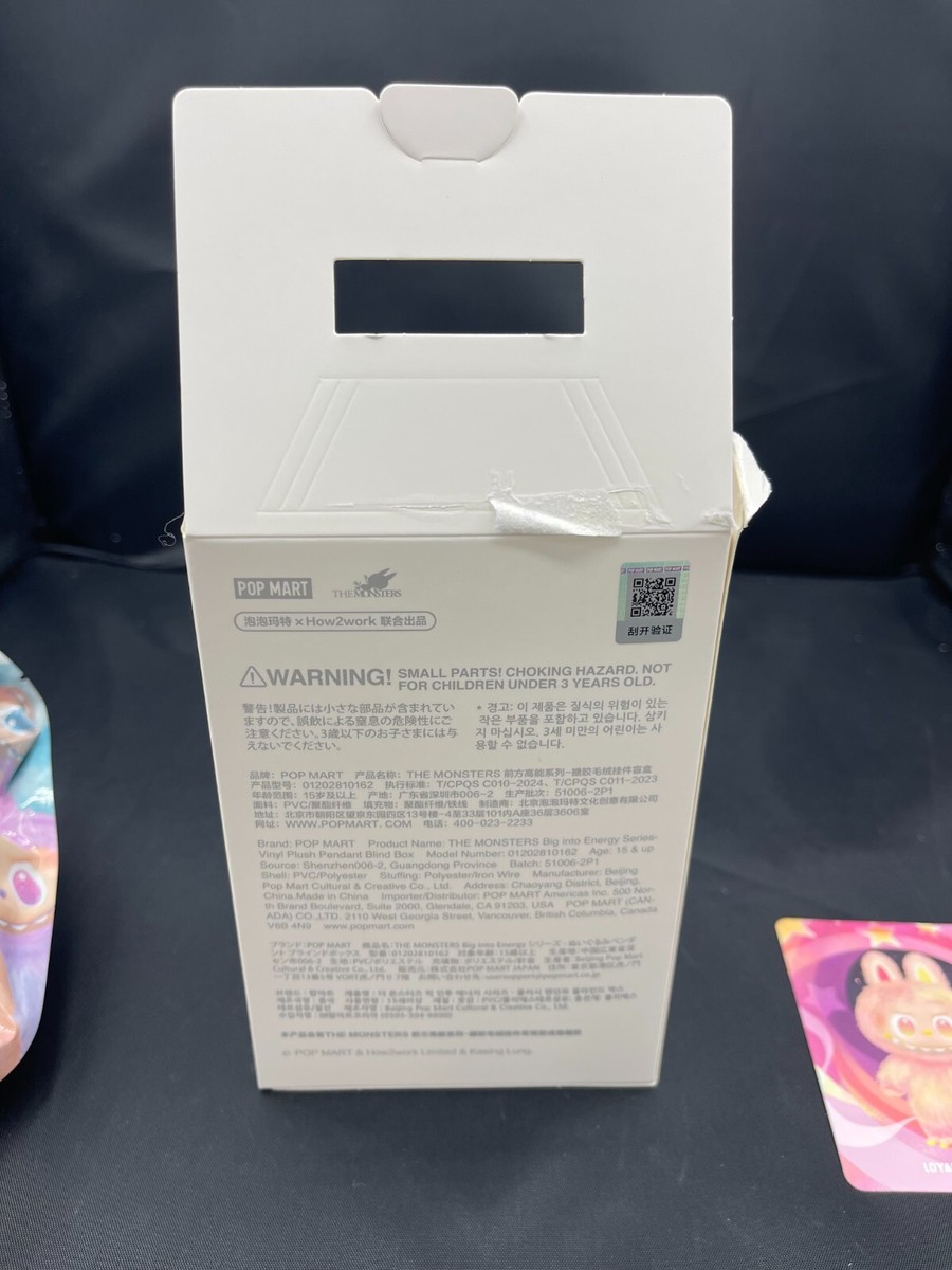 Labubu Big Into Energy Series V3 (Single) Blind Box The