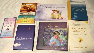 7 Books, losing a Child / Baby Mommy Please don't cry , I'll Hold you in Heaven