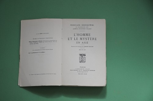 Esotérisme Asie F. Ossendowski L'homme et le mystère en Asie 1925 récit illustré - Picture 2 of 5