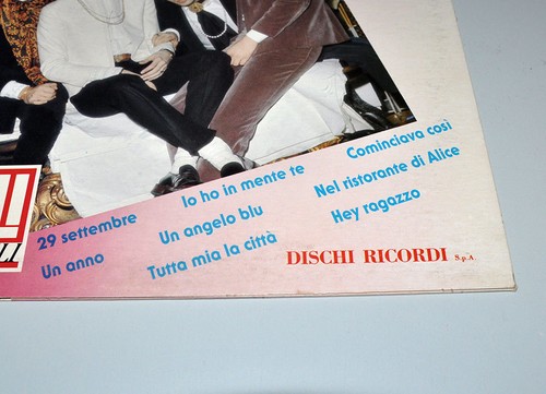 EQUIPE 84 - EQUIPE 84 Disco in Vinile Originale 33 giri SRIC 022 1982 D191 - Foto 3 di 9