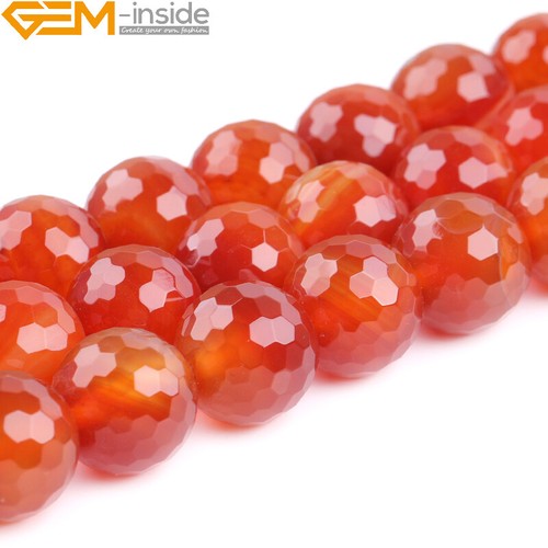 Natural Genuine Gemstone Jewelry Making Beads Wholesale 15" Round Faceted Stone - 第 61/173 張圖片