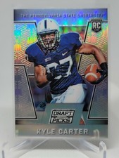 2016 Panini Prizm Collegiate Draft Picks Silver Prizms Kyle Carter #151 RC A3A