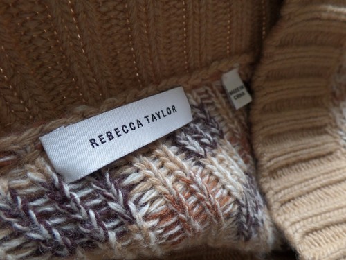 New Latest REBECCA TAYLOR wool cashmere blend crop sweater & mini skirt sz S - Picture 9 of 12