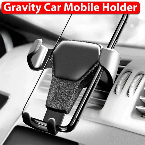 Universal Gravity Car Holder Mount Air Vent Stand Cradle For Mobile Cell Phones - Picture 2 of 15