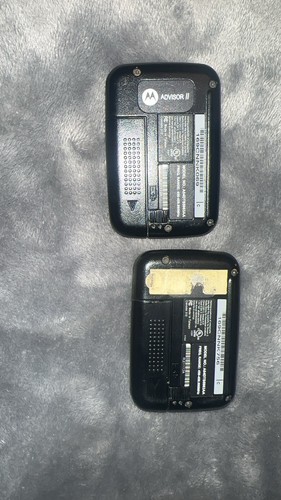 2 Motorola Advisor II 4-liniowy pager alfanumeryczny VHF Fire EMS Doctor - Zdjęcie 2 z 2