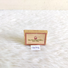 Vintage Die Rambagh Palast Z&uuml;ndholz Karton Box Indien Alt Sammlerst&uuml;ck CB706