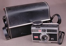 Kodak Instamatic 400 Camera-Faux Leather Case-Paperwork-VTG-Rangefinder