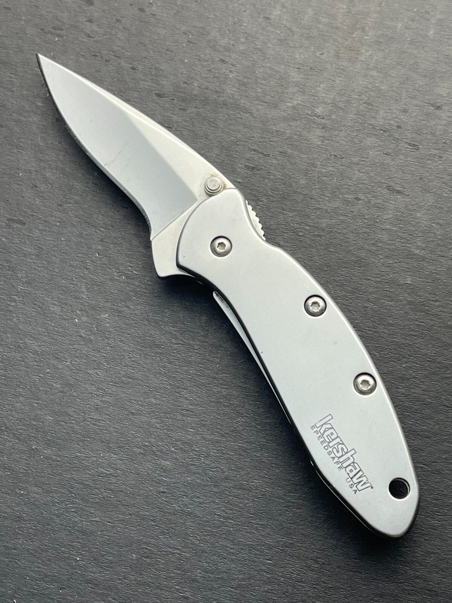 Kershaw 1600 Chive Pocketknife Plain Edge Ken Onion Frame Lock