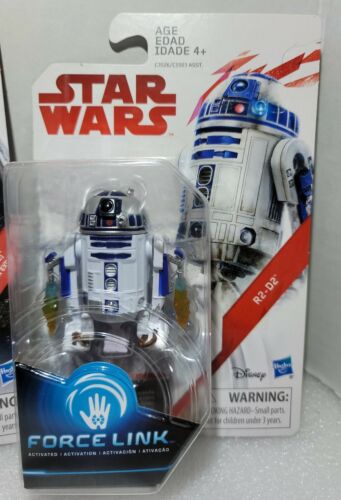 Star Wars Force Link Konvolut: R2-D2, Luke, Leia und Rey. Neu in Originalverpackung - Bild 2 von 10