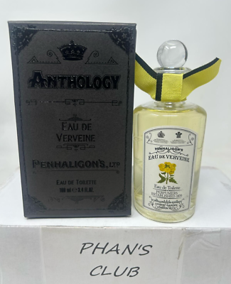 Penhaligon's Anthology Eau De Verveine 3.4oz Fresh Citrus EDT