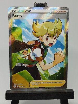 Barry (Full Art Trainer) 167/172 Textured Holo NM