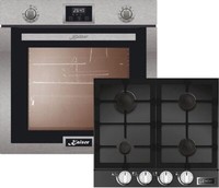 Kaiser Gas Herd Set Eg 6372 + Kcg 6387, Elektro Backofen 67L, Gas Kochfeld 90 Cm
