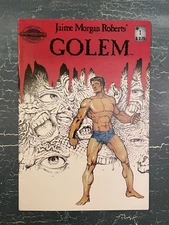 Golem 1 Jaime Morgan Roberts Pop Art Productions 1994 B&W Comic Book Indy HTF