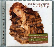 CD Rap Faith Evans Faithfully CD, Album 2001 RnB/Swing VG / NM or M- 