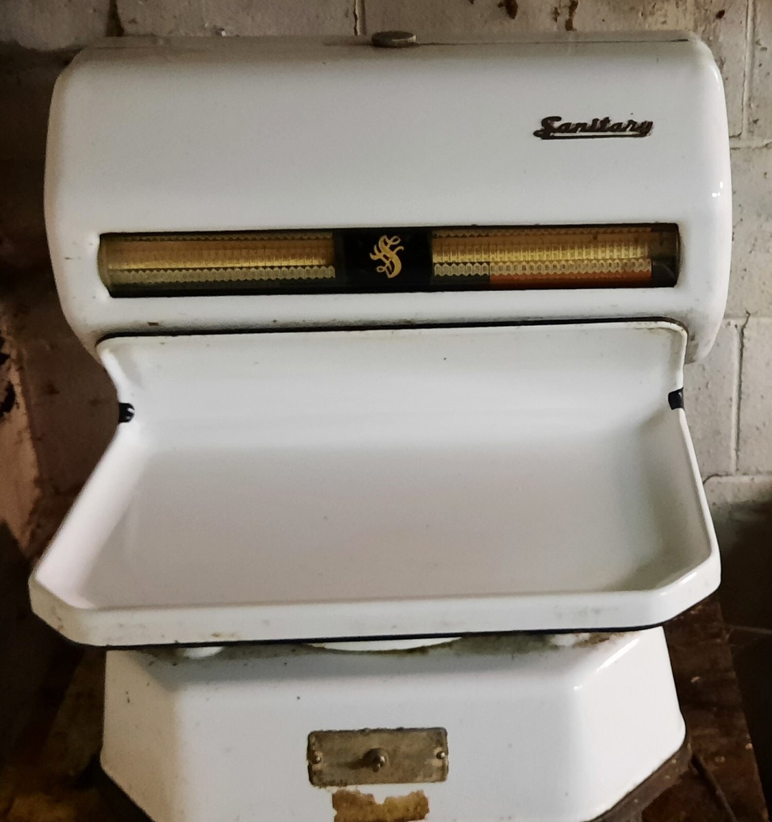 1940s Vintage Sanitary Store Deli Scale Porcelain Rare | eBay
