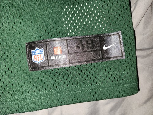 CAMISETA DE FÚTBOL AMERICANO AUTÉNTICA NIKE ELITE AARON RODGERS #12 PACKERS HOME talla 48 - Imagen 5 de 18