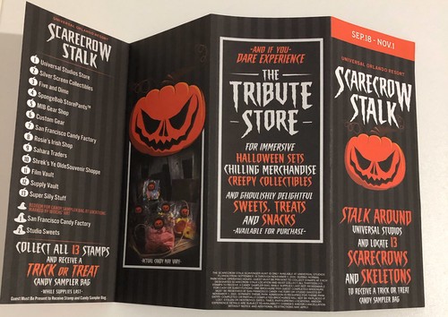 NEU 2020 HHN Halloween Horror Nights Event Guide SCARECROW STALK Universal Fla - Bild 4 von 9