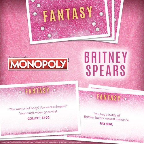 MONOPOLY: Britney Spears | Collector’s Edition Celebrating Britney Spears’ Music - Picture 6 of 9