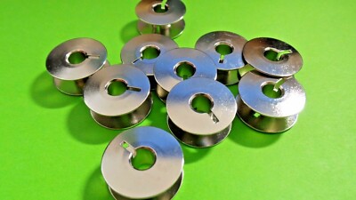 10 Nähmaschinen Spulen für Ideal,Privileg 430,450,480,Topstar,Riccar mit Schlitz