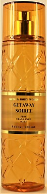 Bath & Body Works GETAWAY SOIREE Fine Fragrance Body Mist Spray 8Oz