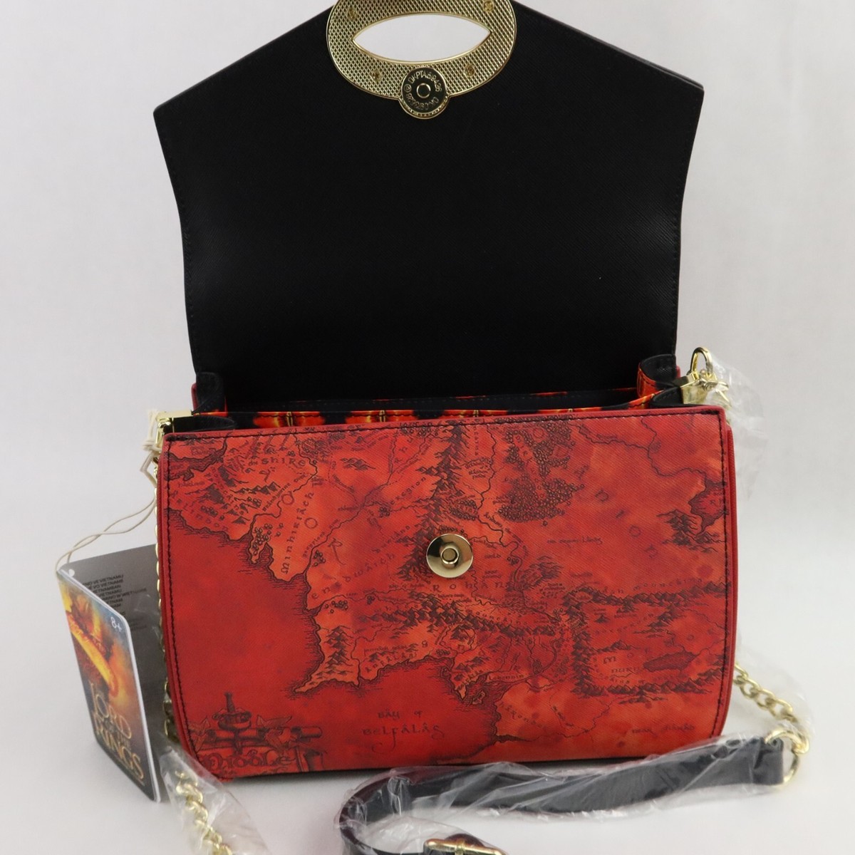 Borsa A Tracolla Loungefly The Lord Of The Rings - Unico Anello, Borse Ufficiali Per Fan Del Signore Degli Anelli