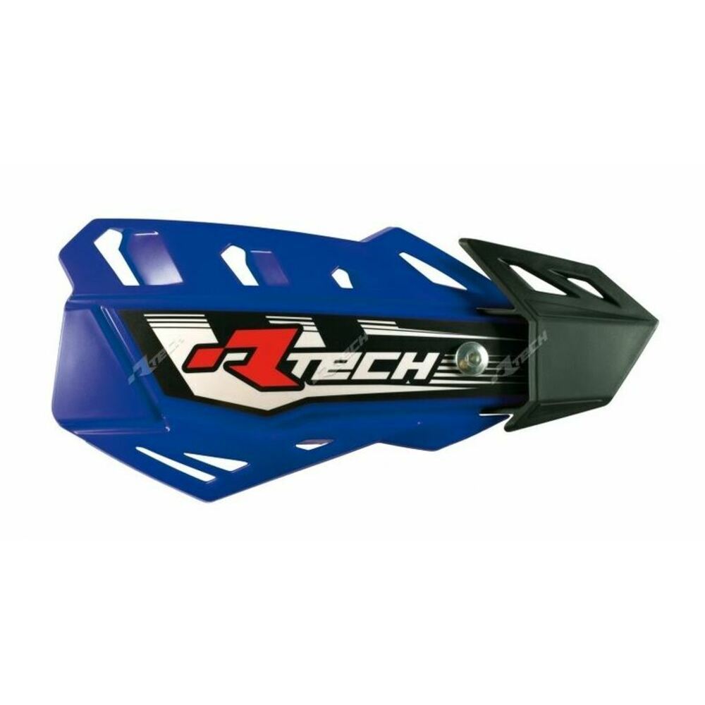 RACETECH Flx Regolabile Handguards Blue per Moto Ricambi Ciclomotore