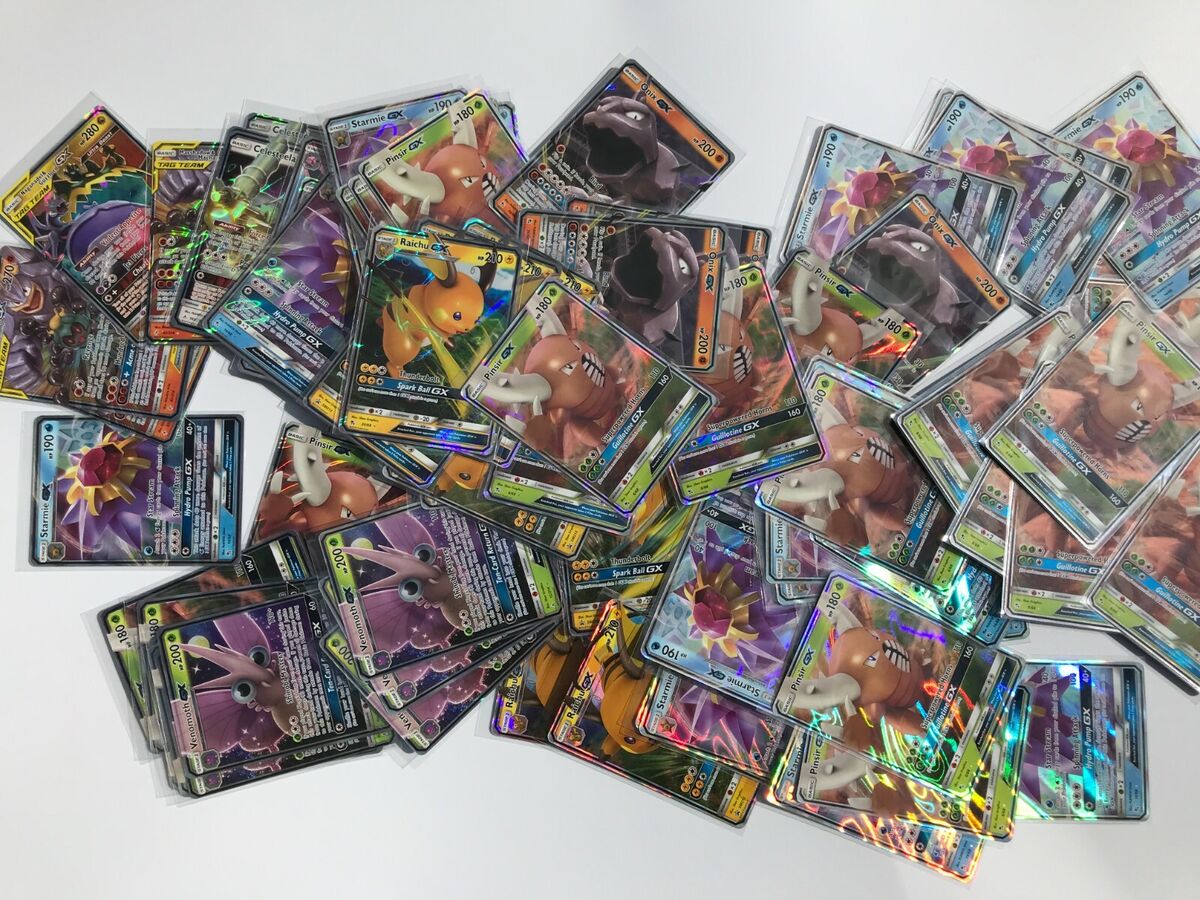 Pokemon 100 ULTRA RARE V/GX/EX ONLY Card Lot Bulk Wholesale