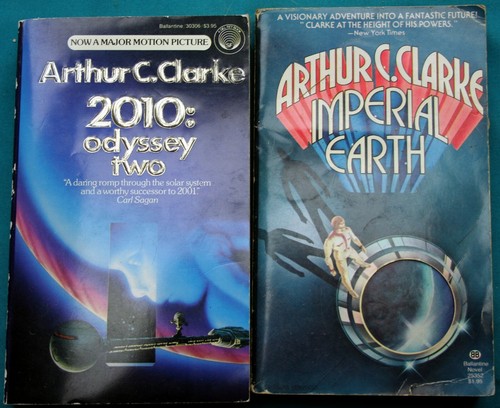 Set 5 Arthur C Clarke PB SPACE ODYSSEY ~ VORSPIEL ZU DEN STERNEN ~ MONDUST ~ KAISERLICHE ERDE - Bild 2 von 6