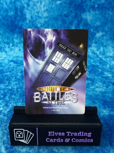 Tarjeta coleccionable Doctor Who Battles in Time 3: Invader única CCG de Topps 2007 - Imagen 226 de 402