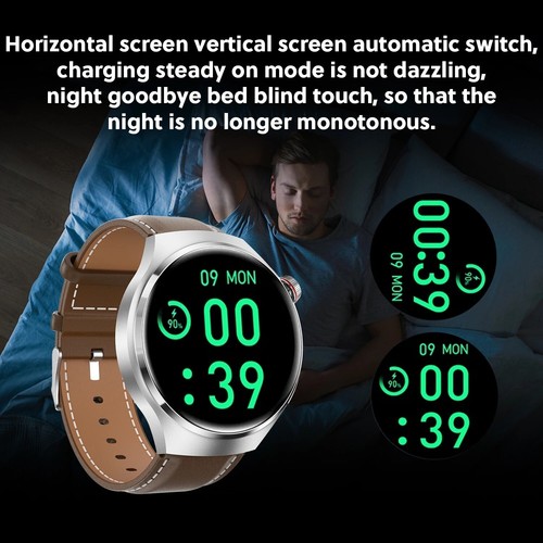GT4 Pro Waterproof Smart Watch NFC GPS Tracker AMOLED Bluetooth Call Men Women - Picture 11 of 15